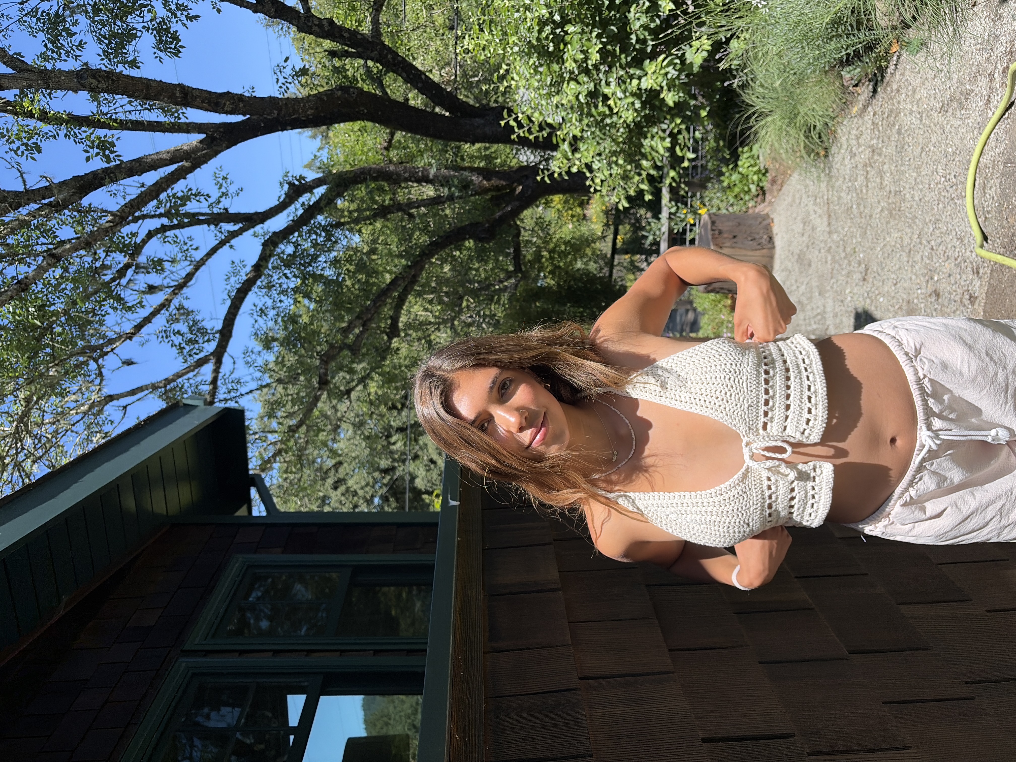 The Ivory Halter flat lay