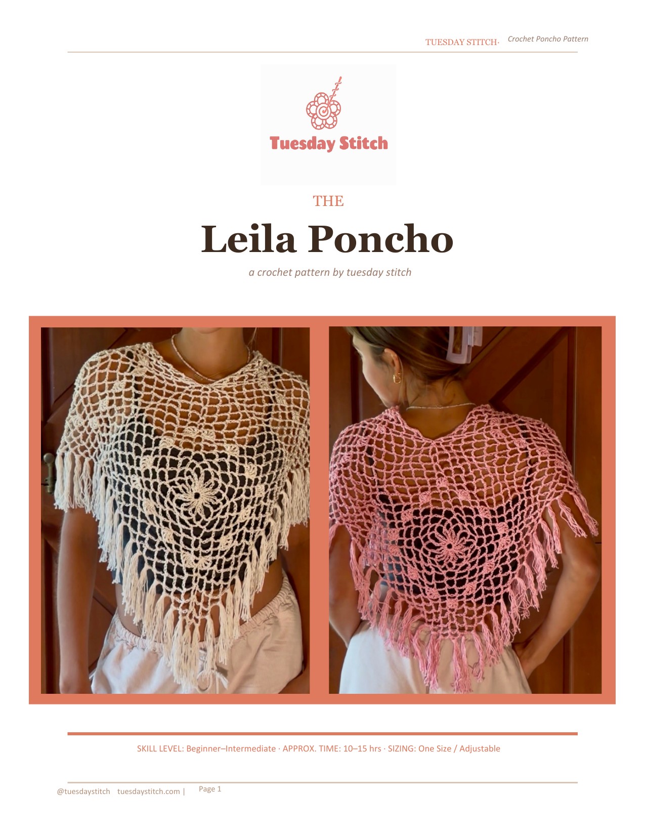 The Leila Poncho