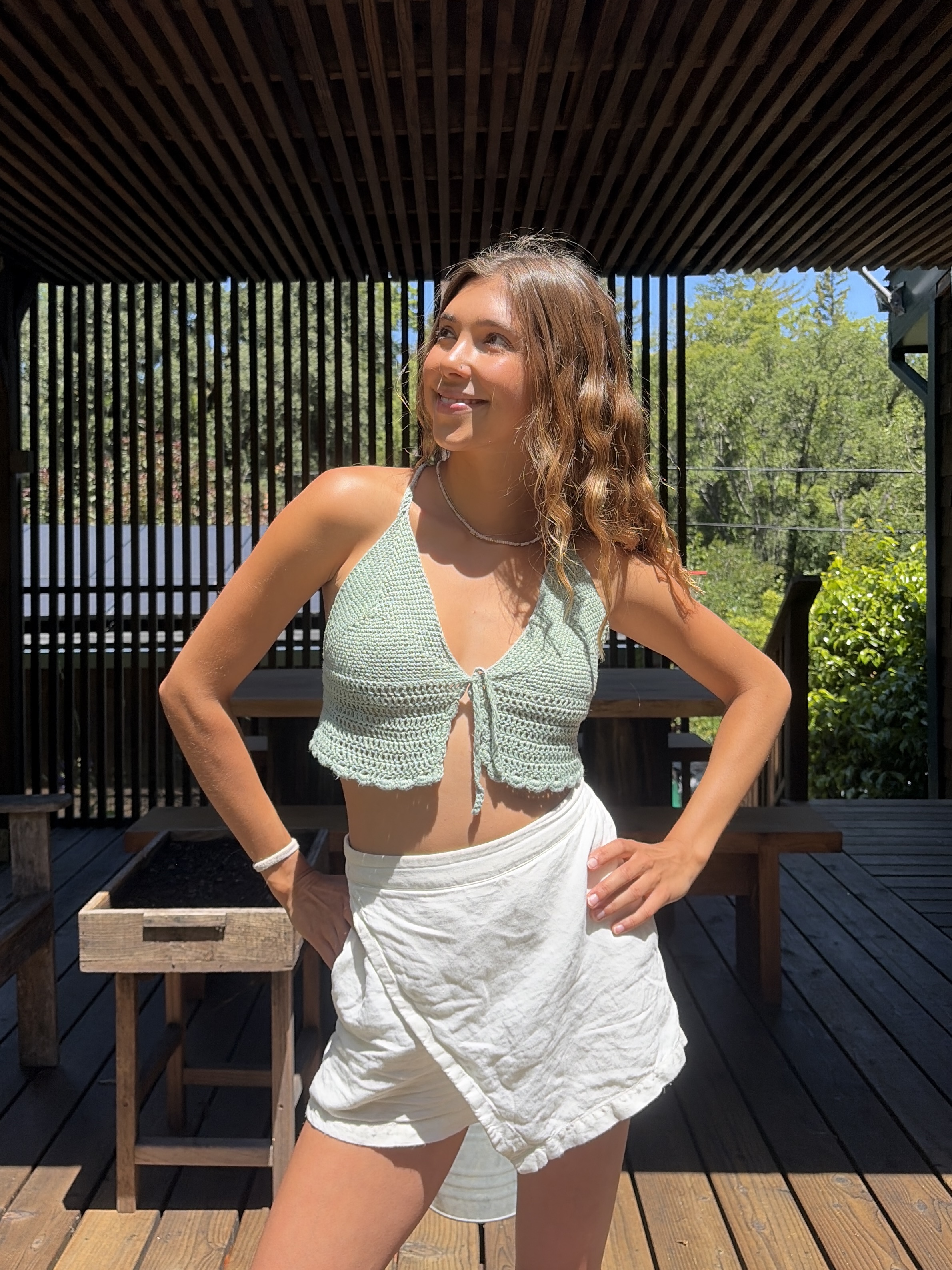 The Sage Halter back view