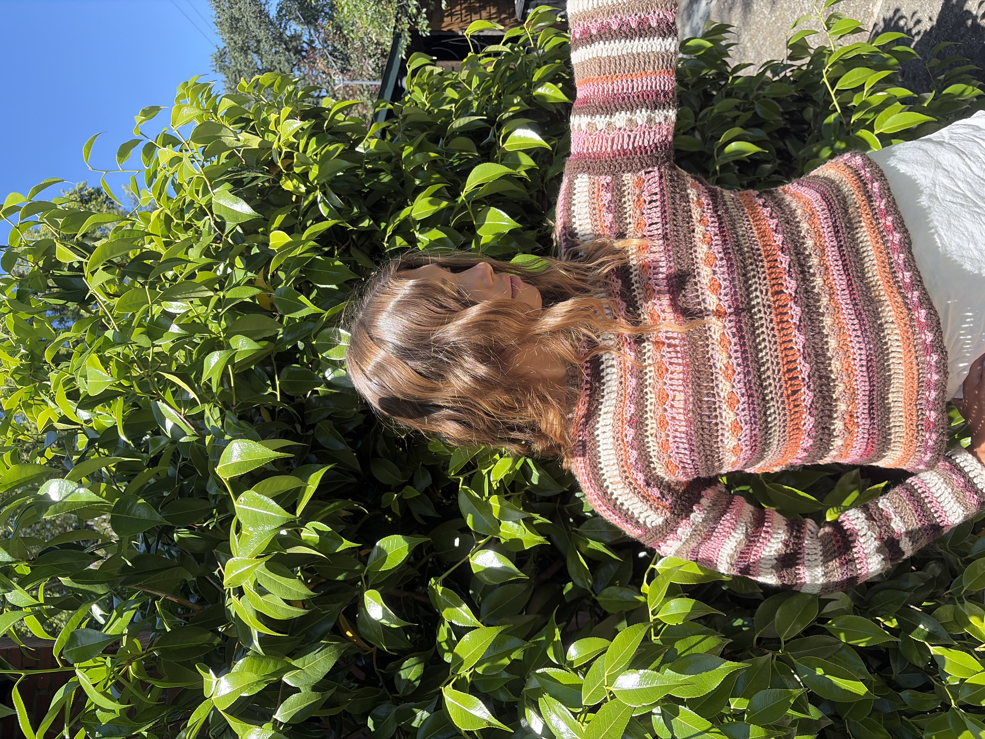 The Wildflower Sweater detail